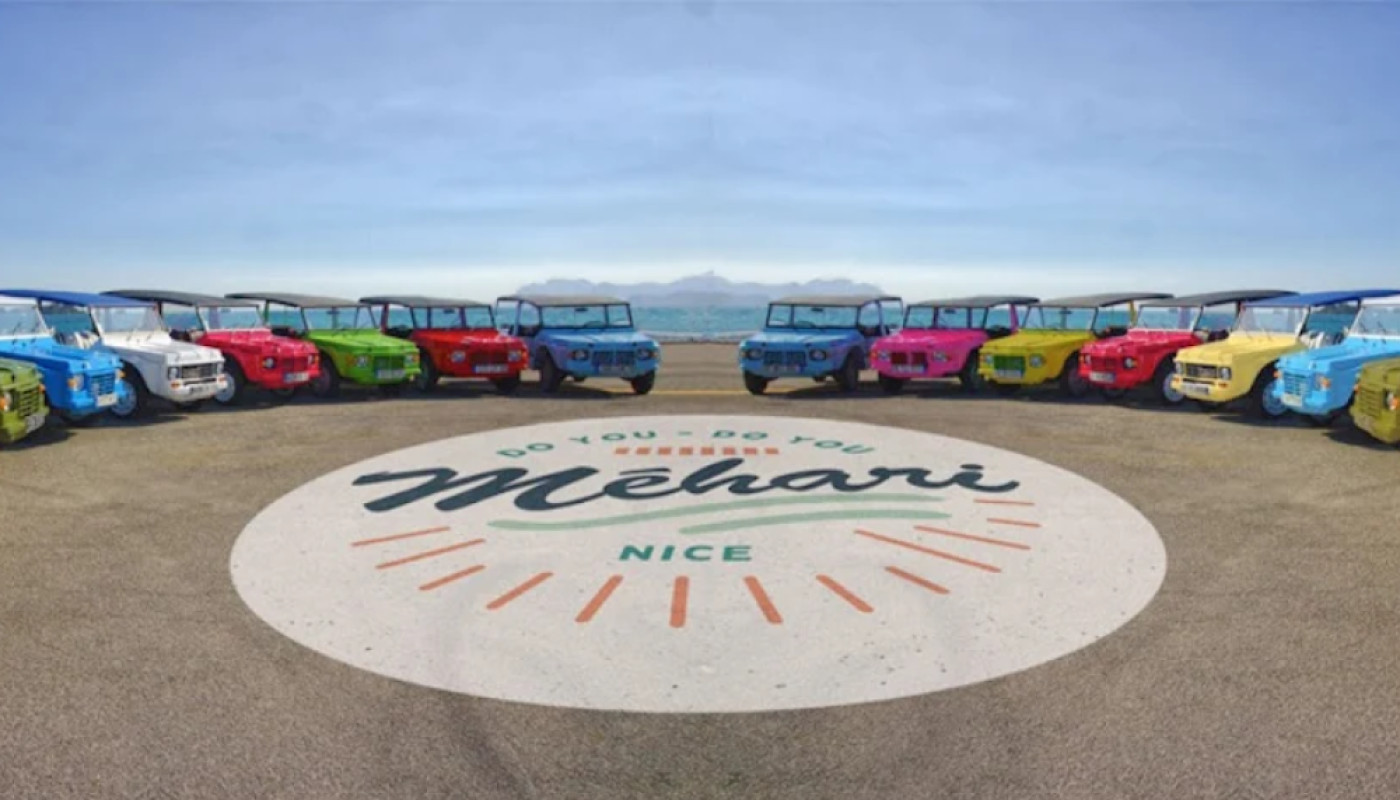 Méhariviera, c’est une flotte de 20 méhari dont 10 électriques disponibles en location !
